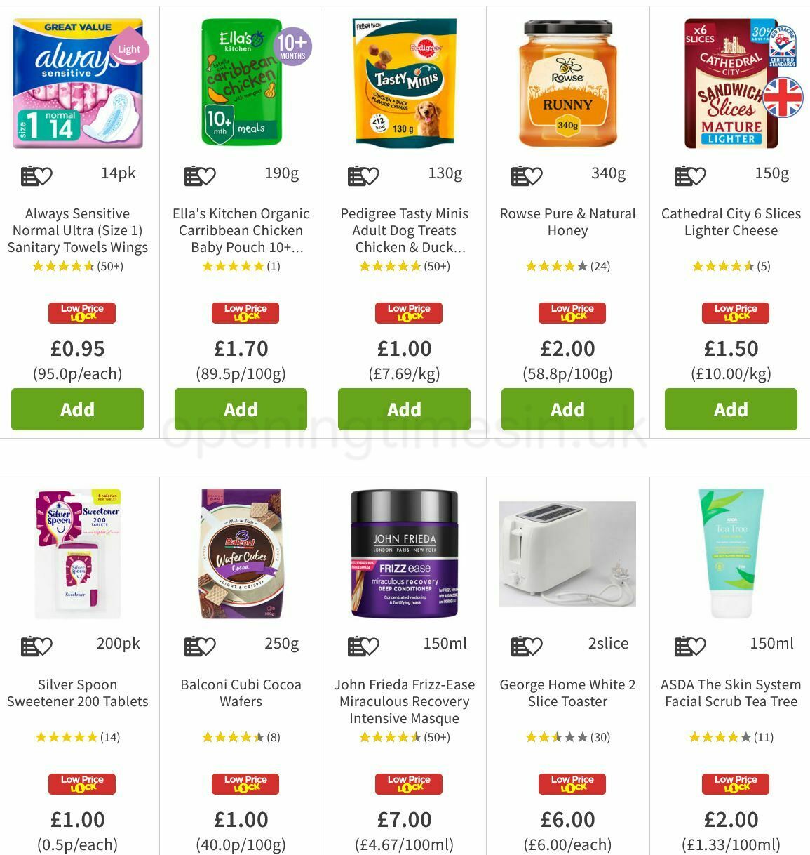 ASDA Offers from 25 June