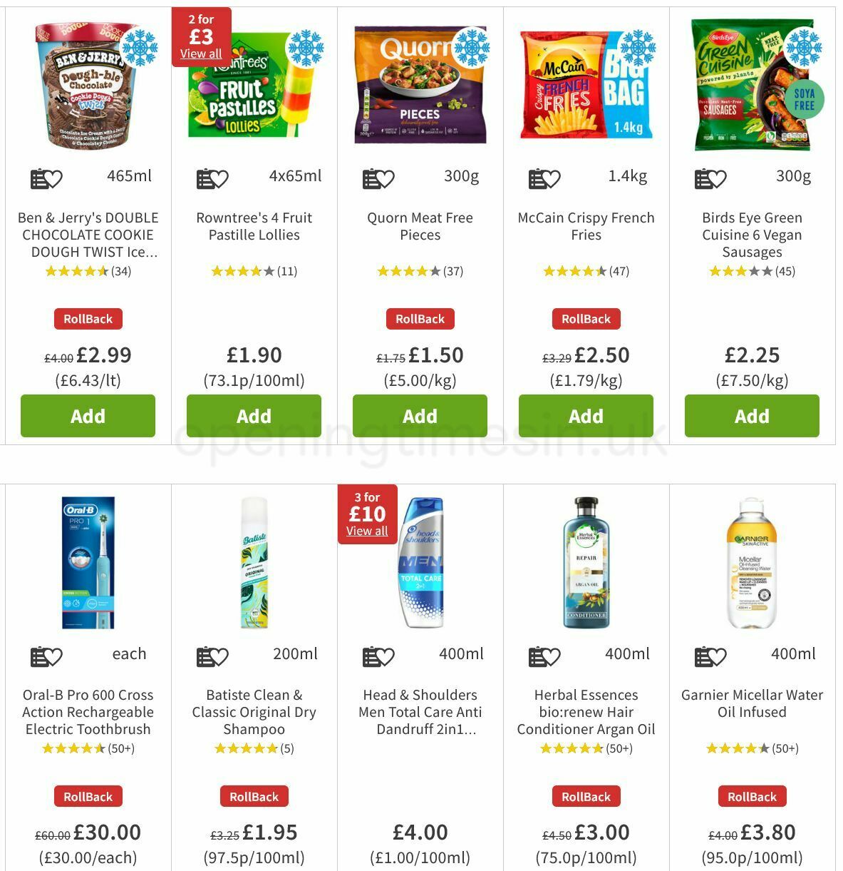 ASDA Offers from 25 June