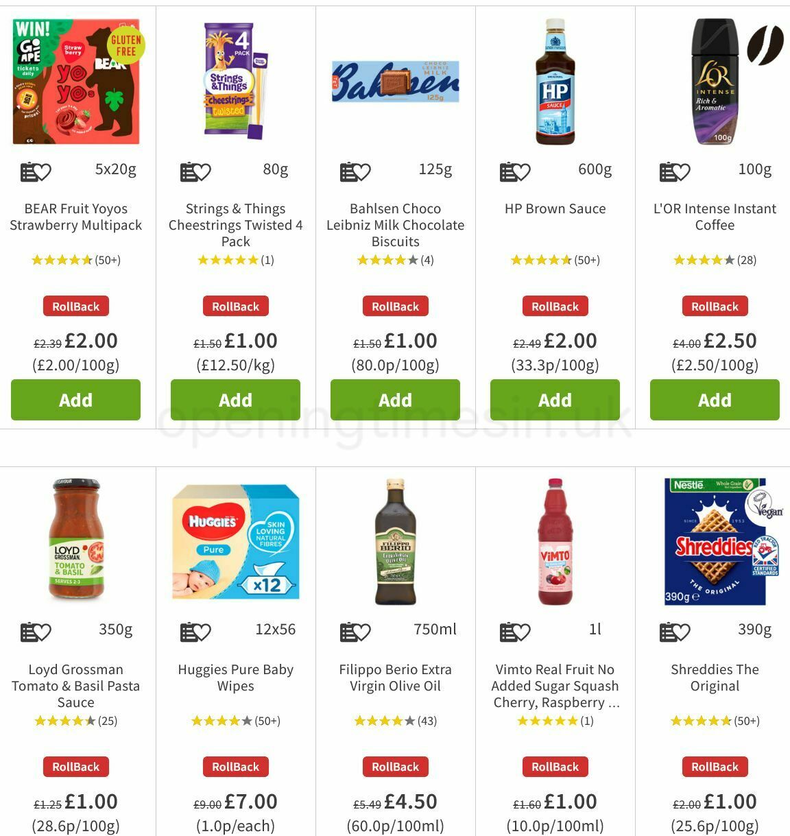 ASDA Offers from 9 July