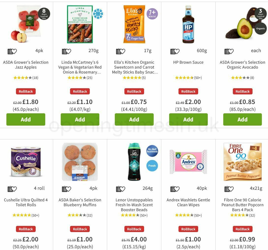 ASDA Offers from 23 July