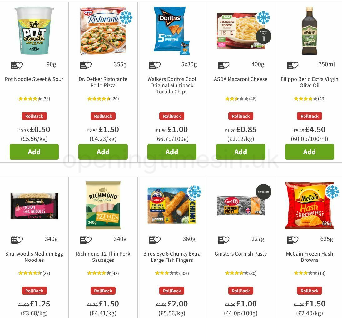 ASDA Offers from 23 July