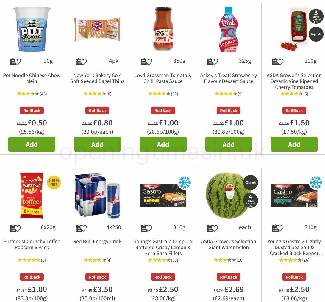 ASDA Offers from 23 July