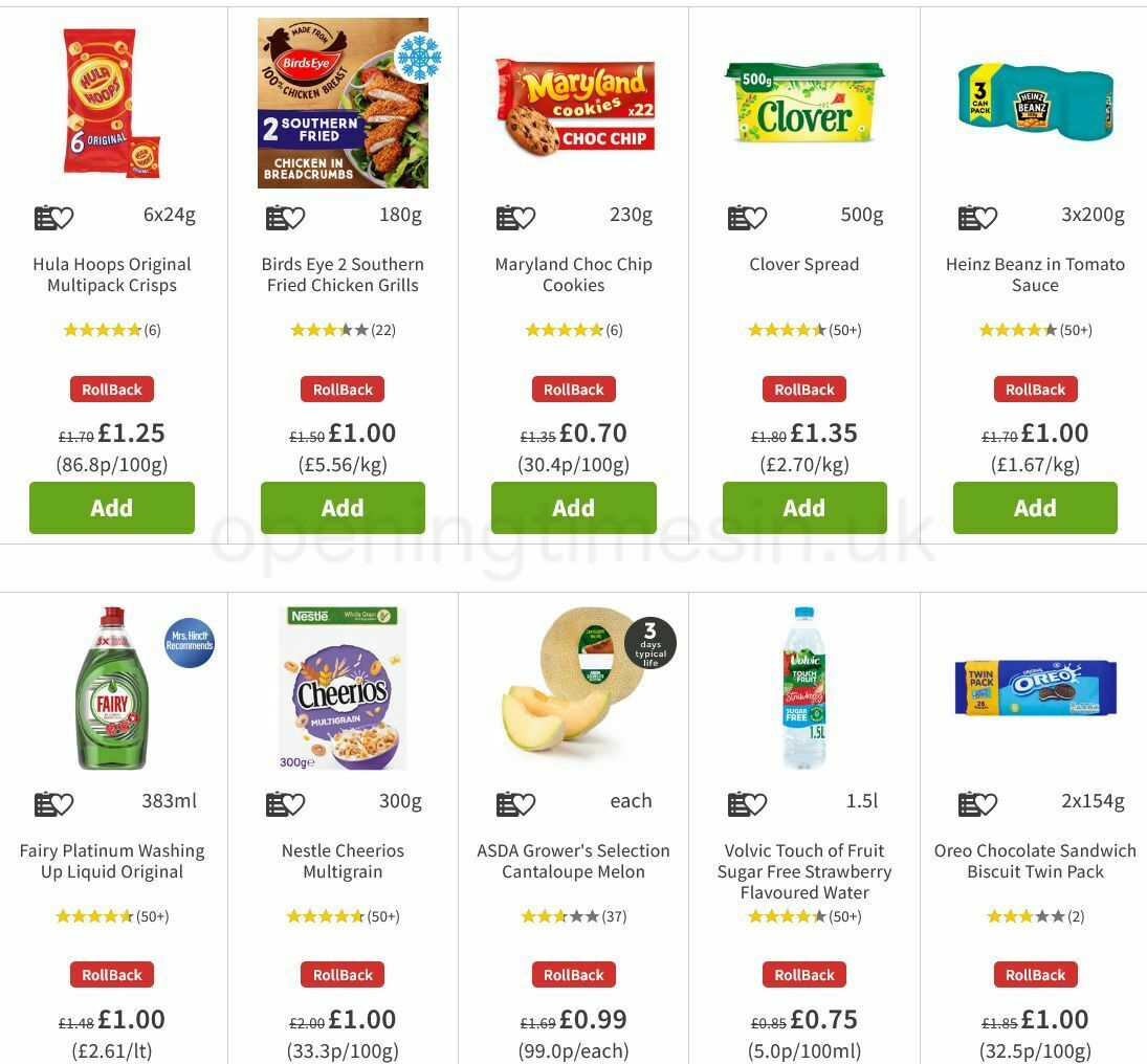 ASDA Offers from 23 July