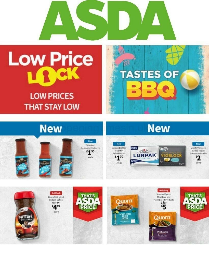 ASDA Offers from 6 August