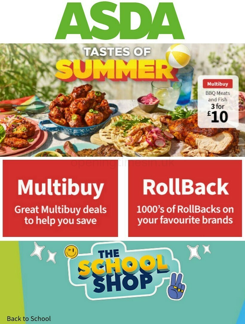 ASDA Offers from 13 August