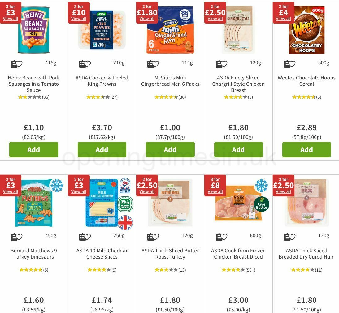 ASDA Offers from 13 August