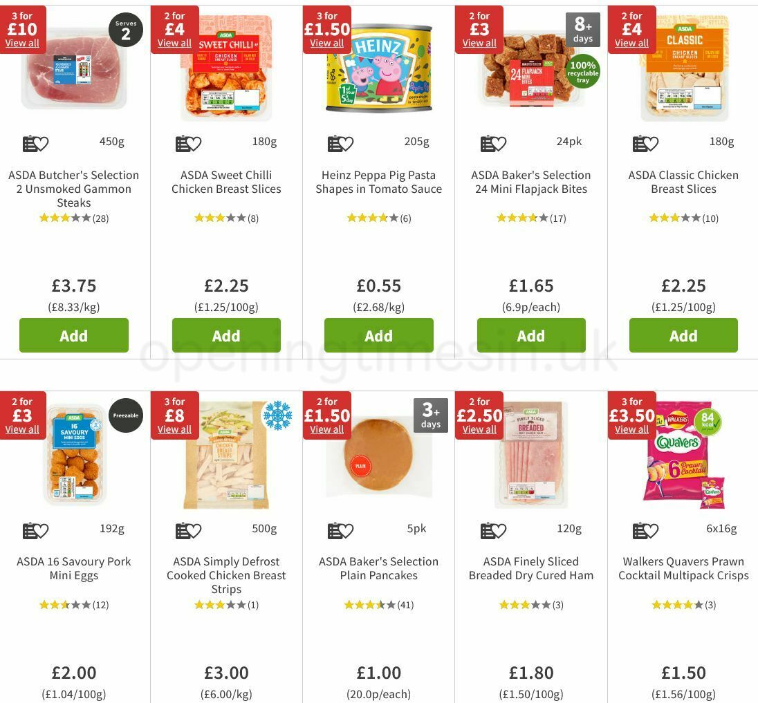 ASDA Offers from 13 August