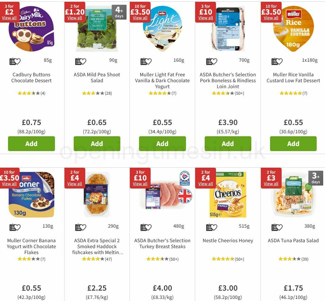 ASDA Offers from 13 August