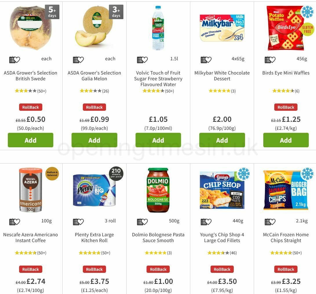 ASDA Offers from 13 August