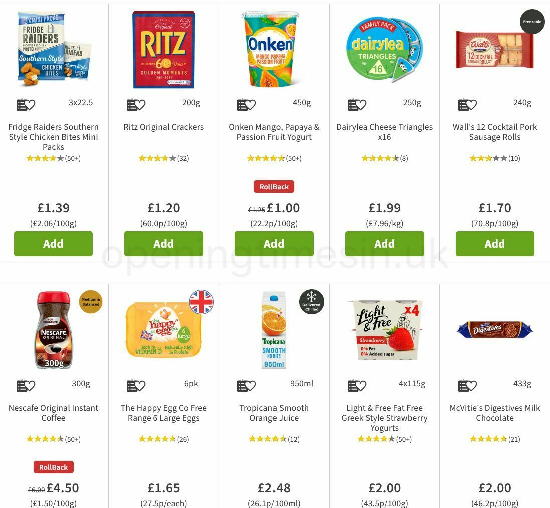 ASDA Offers from 13 August