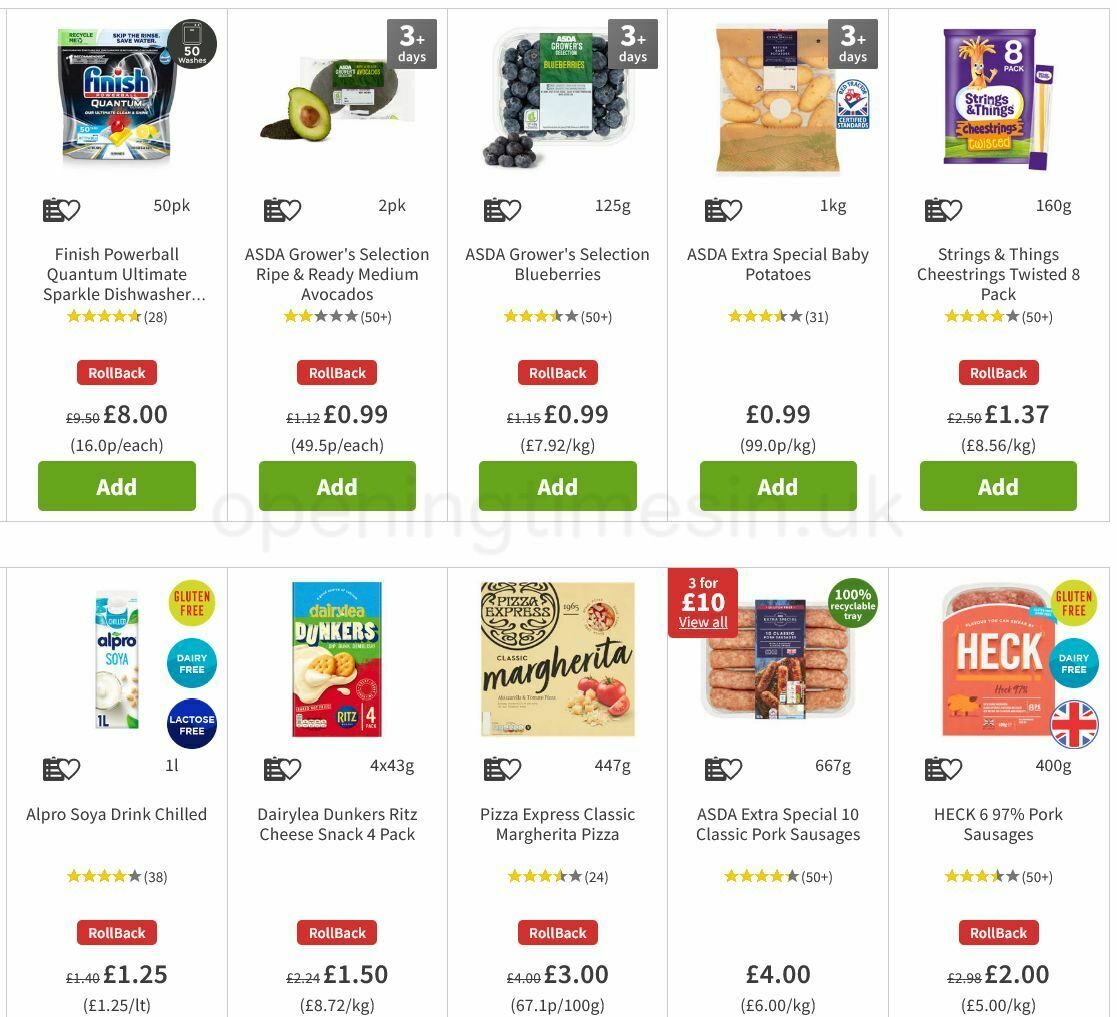 ASDA Offers from 13 August