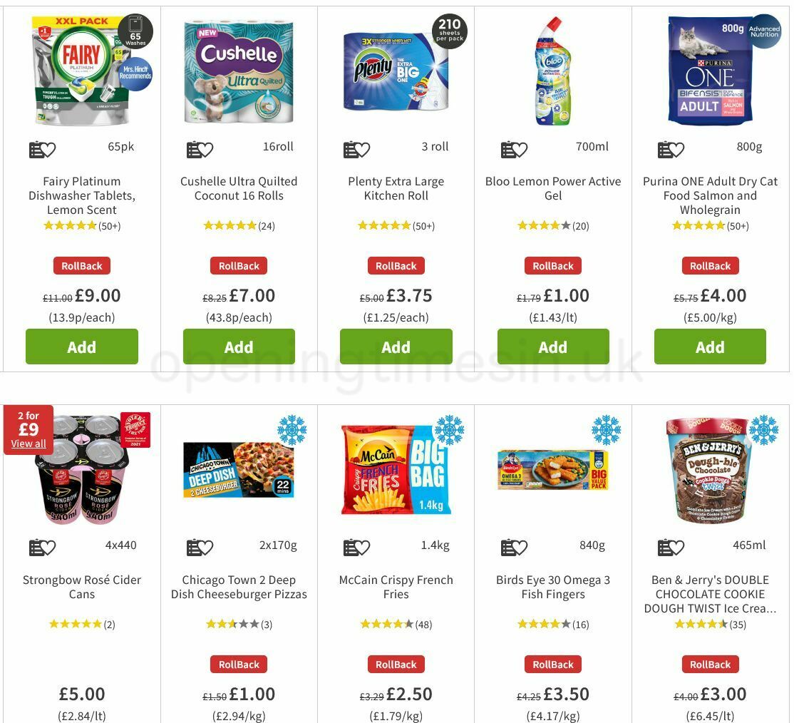 ASDA Offers from 13 August