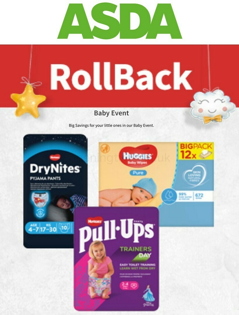 ASDA Baby Event Offers from 23 September