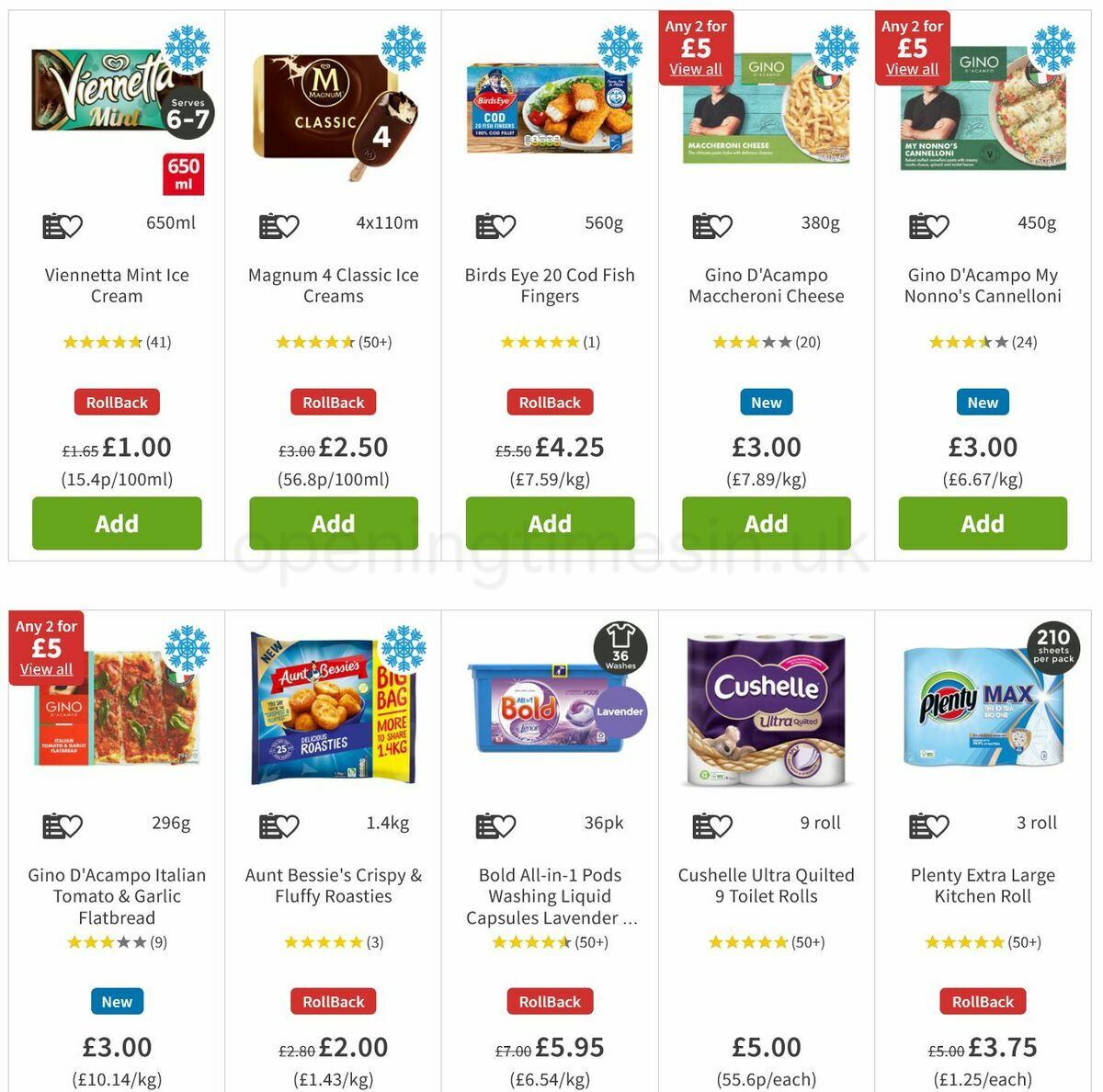 ASDA Offers from 19 November