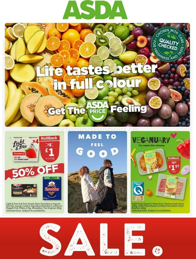 ASDA Offers from January 6