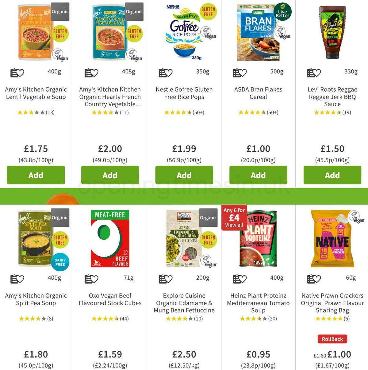 ASDA Offers from 15 January