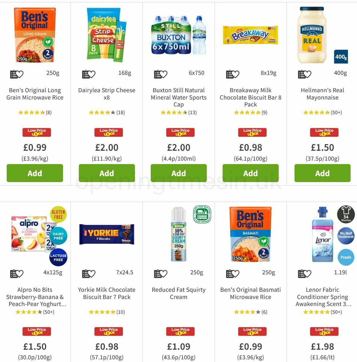 ASDA Offers from 10 February