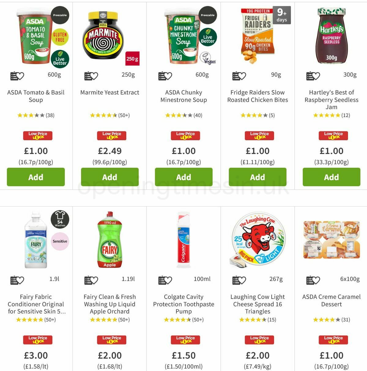 ASDA Offers from 10 February