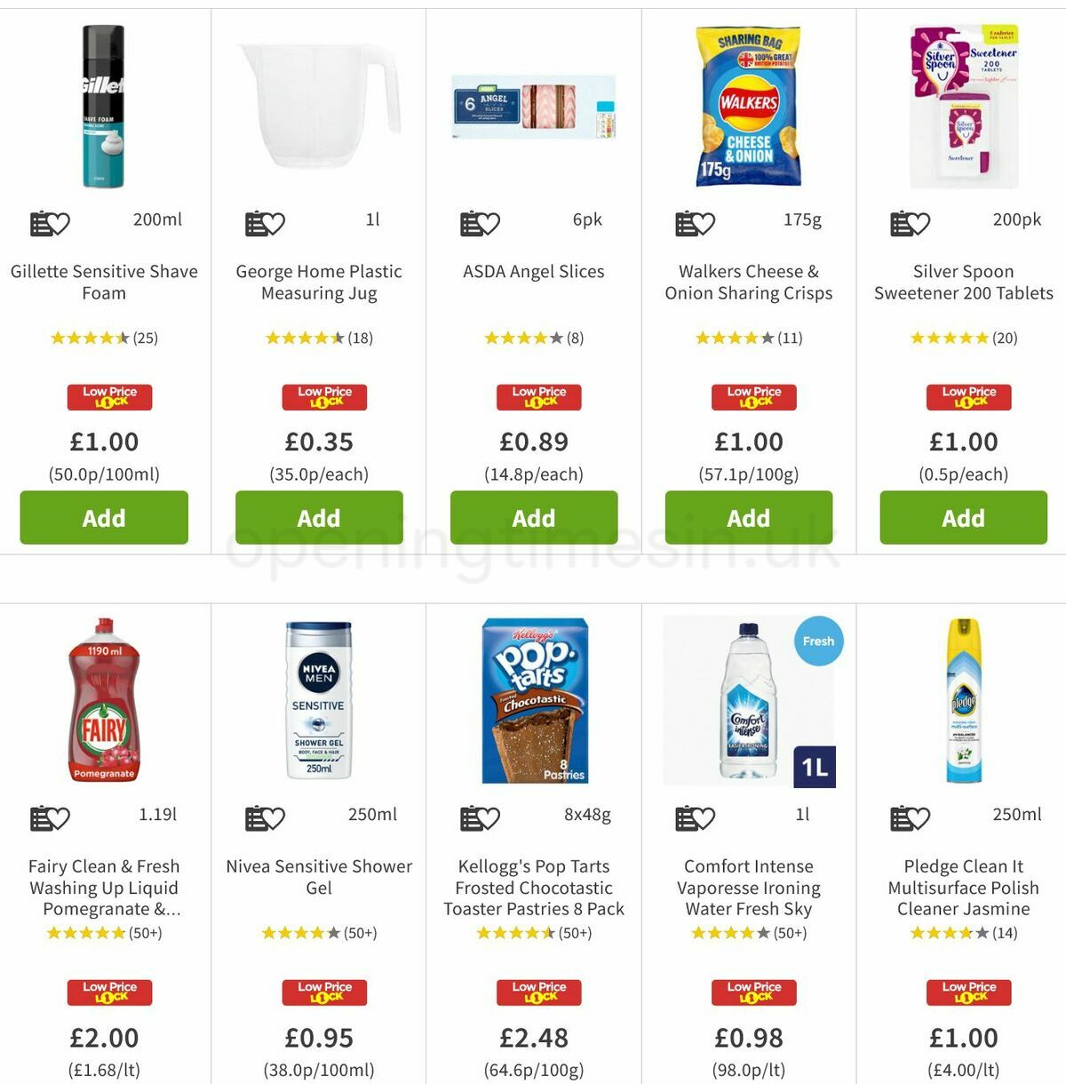 ASDA Offers from 10 February