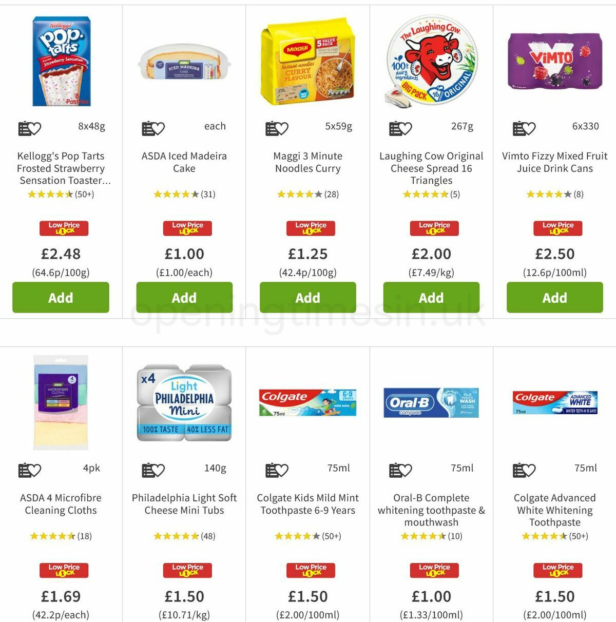 ASDA Offers from 10 February