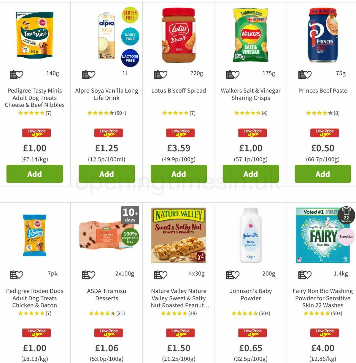 ASDA Offers from 10 February