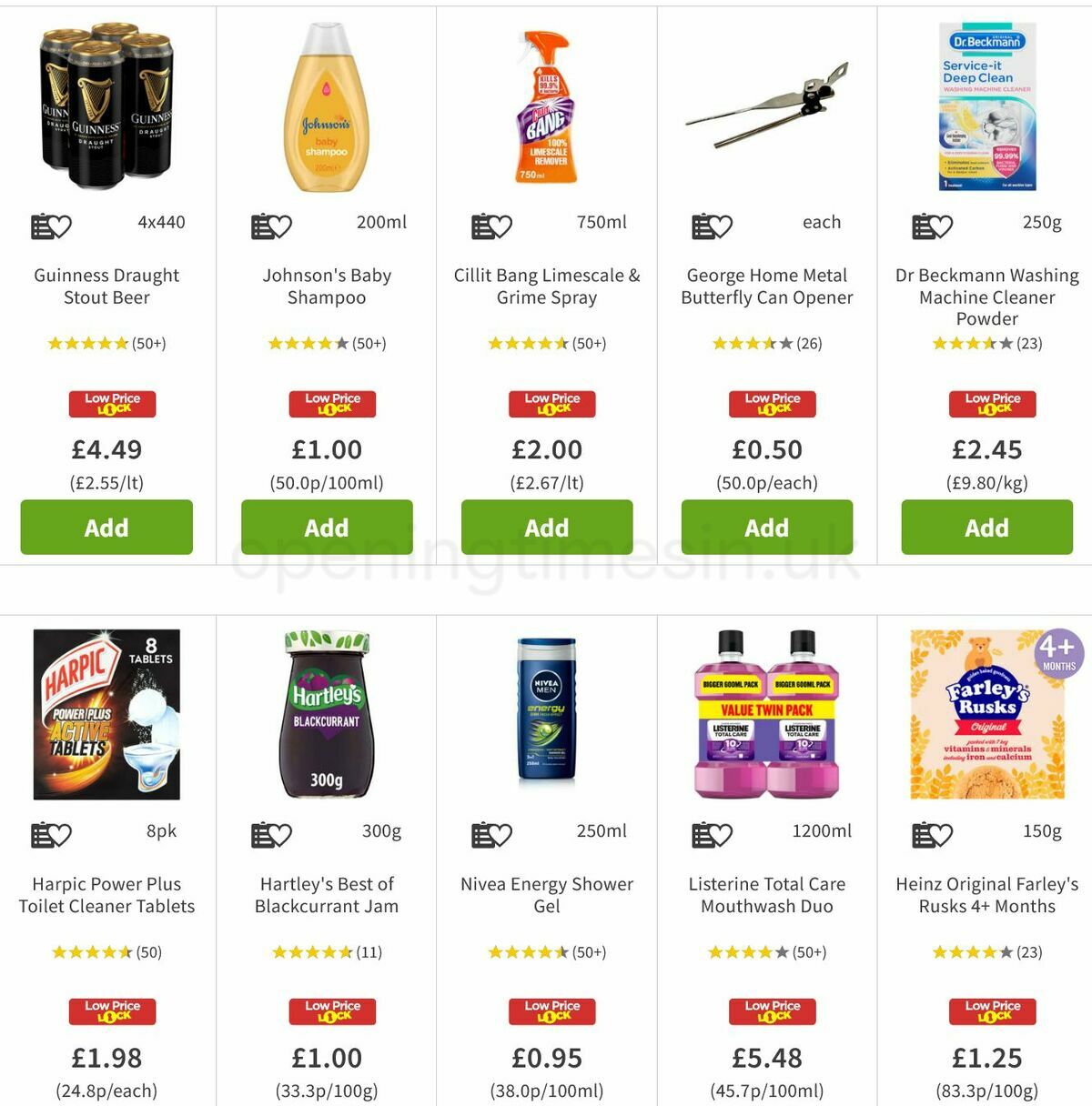 ASDA Offers from 10 February