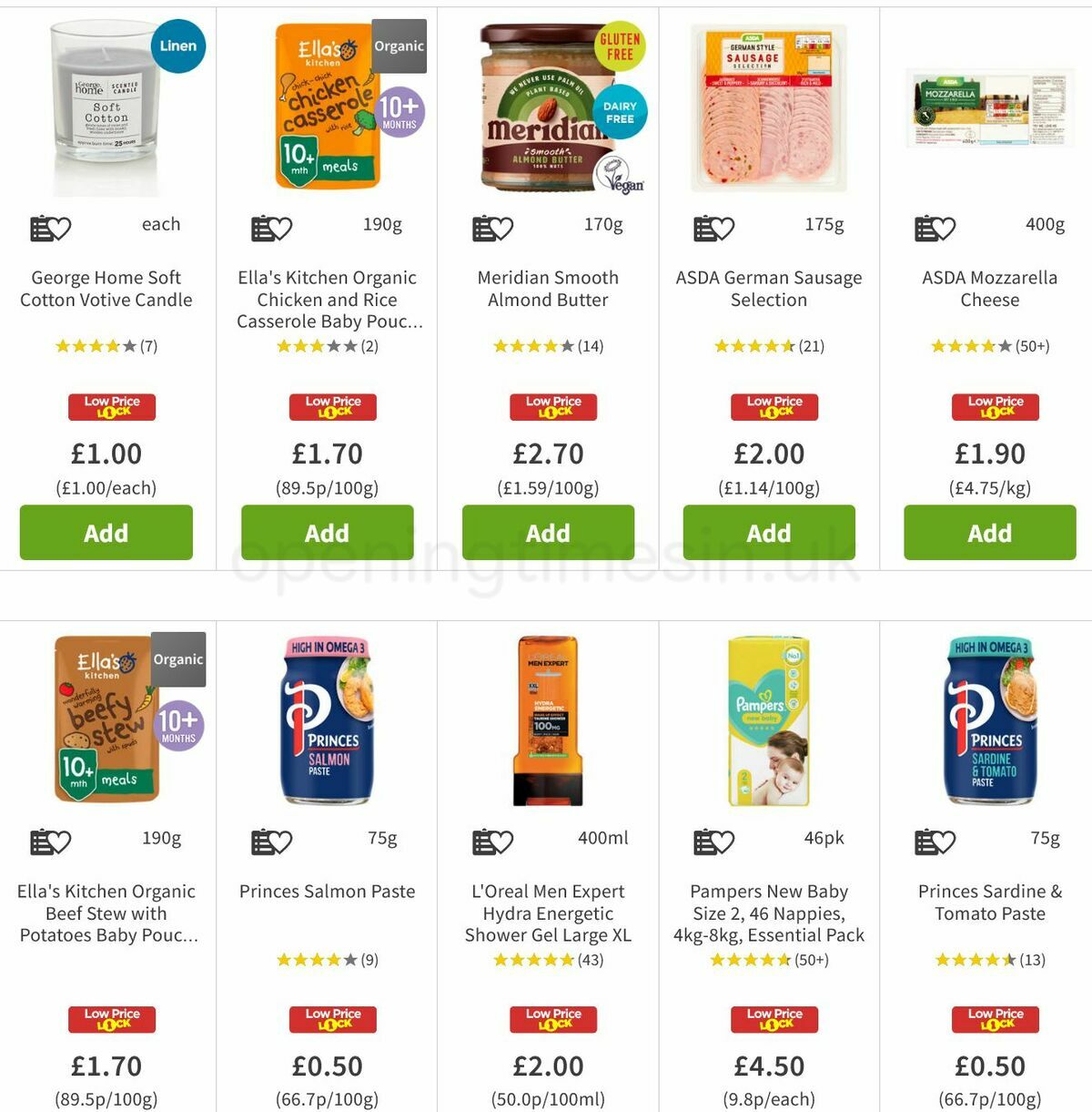 ASDA Offers from 10 February