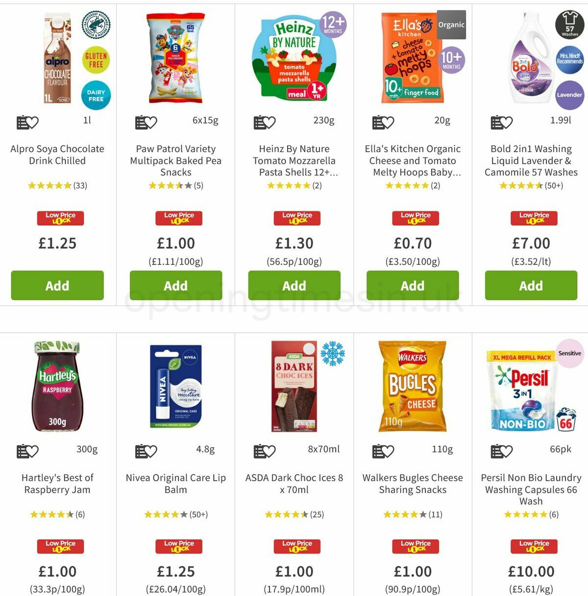 ASDA Offers from 10 February