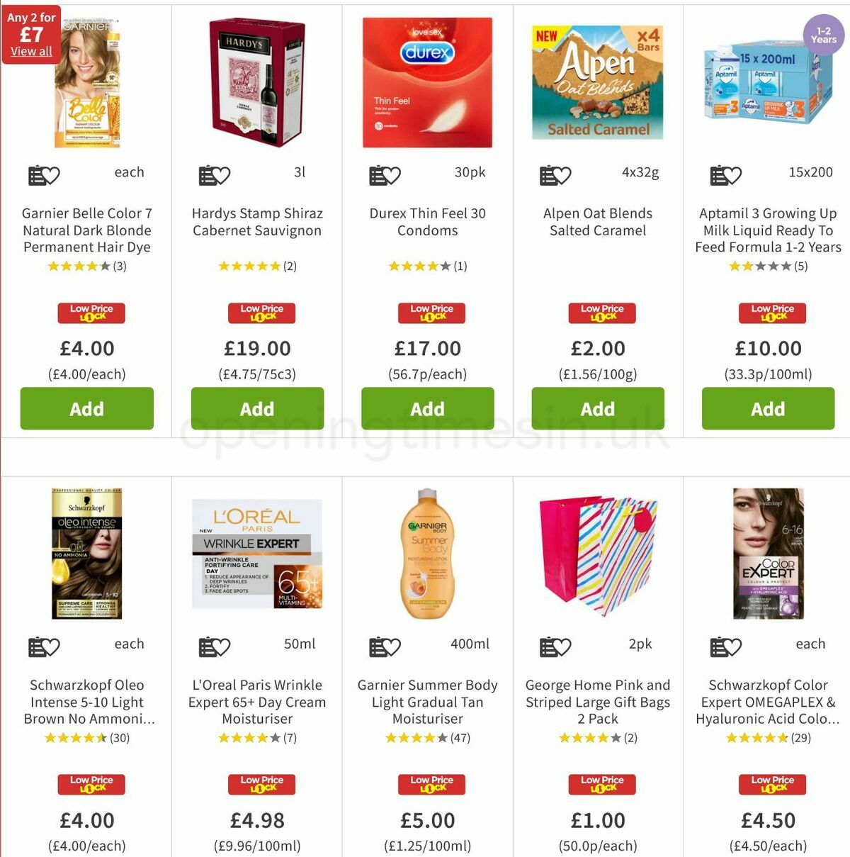 ASDA Offers from 10 February