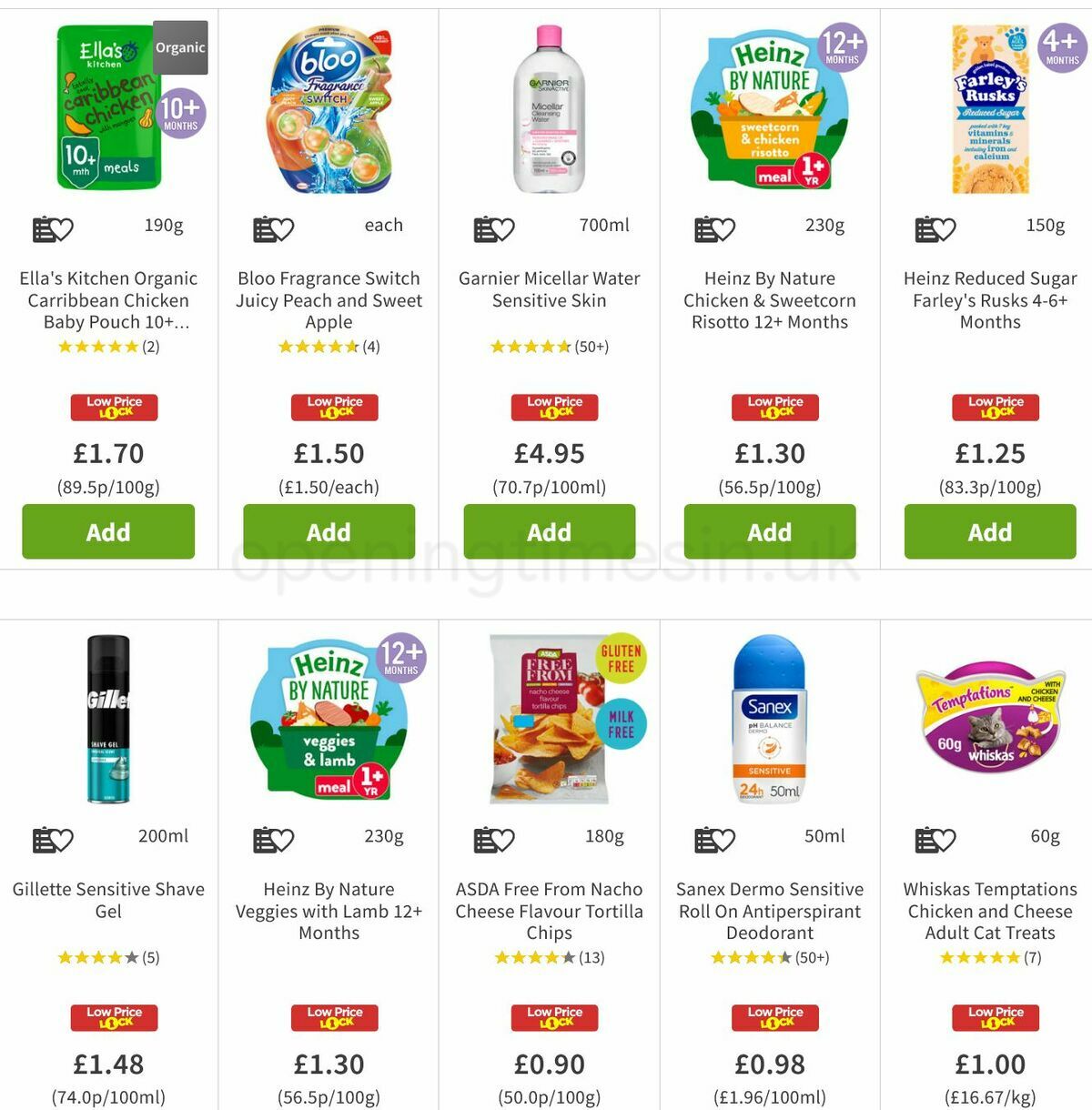 ASDA Offers from 10 February