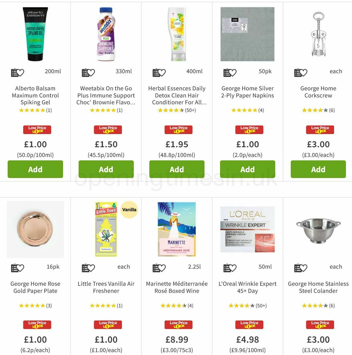 ASDA Offers from 10 February