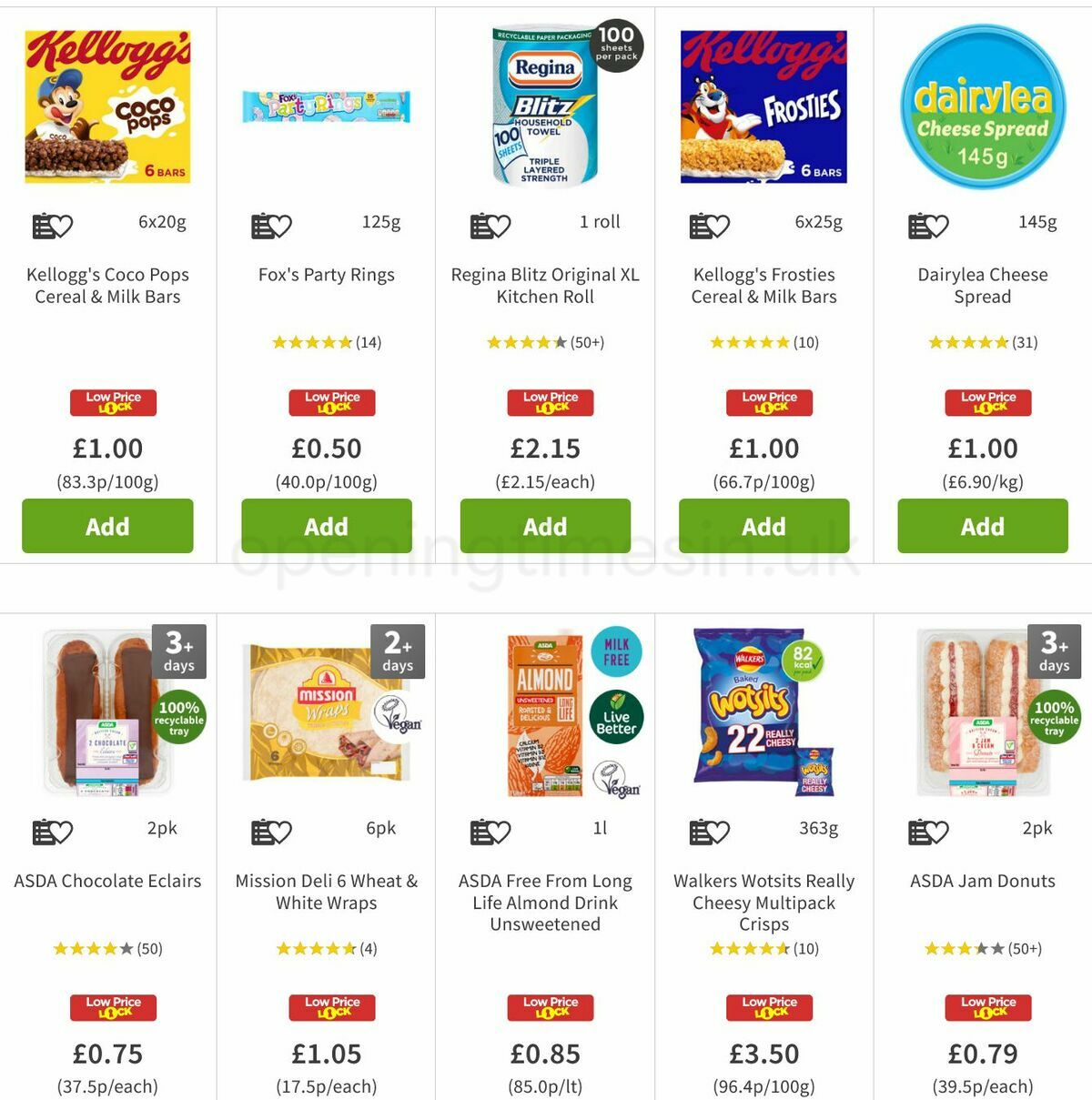 ASDA Offers from 10 February