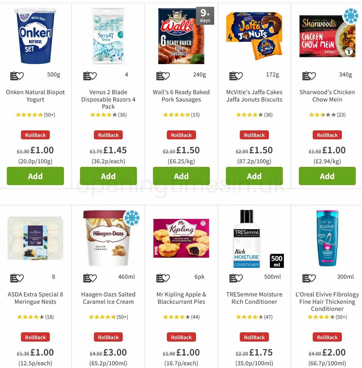 ASDA Offers from 18 February