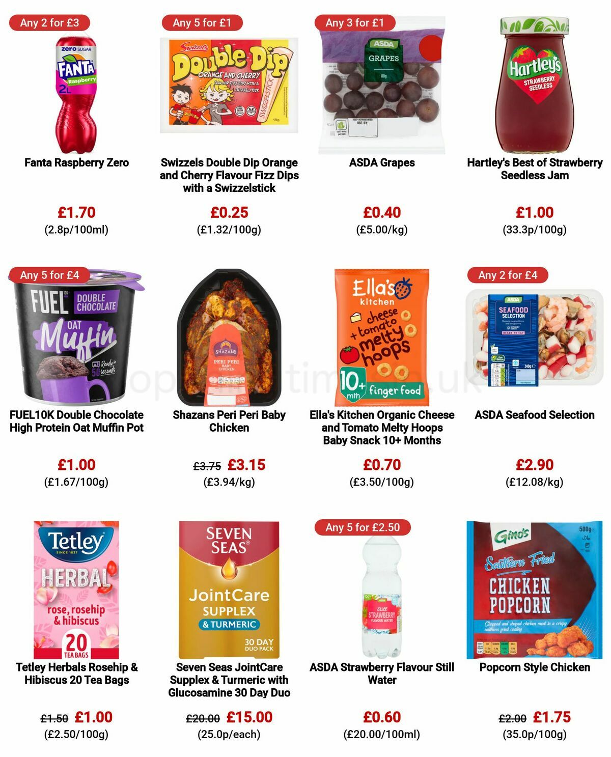 ASDA Offers from 25 March