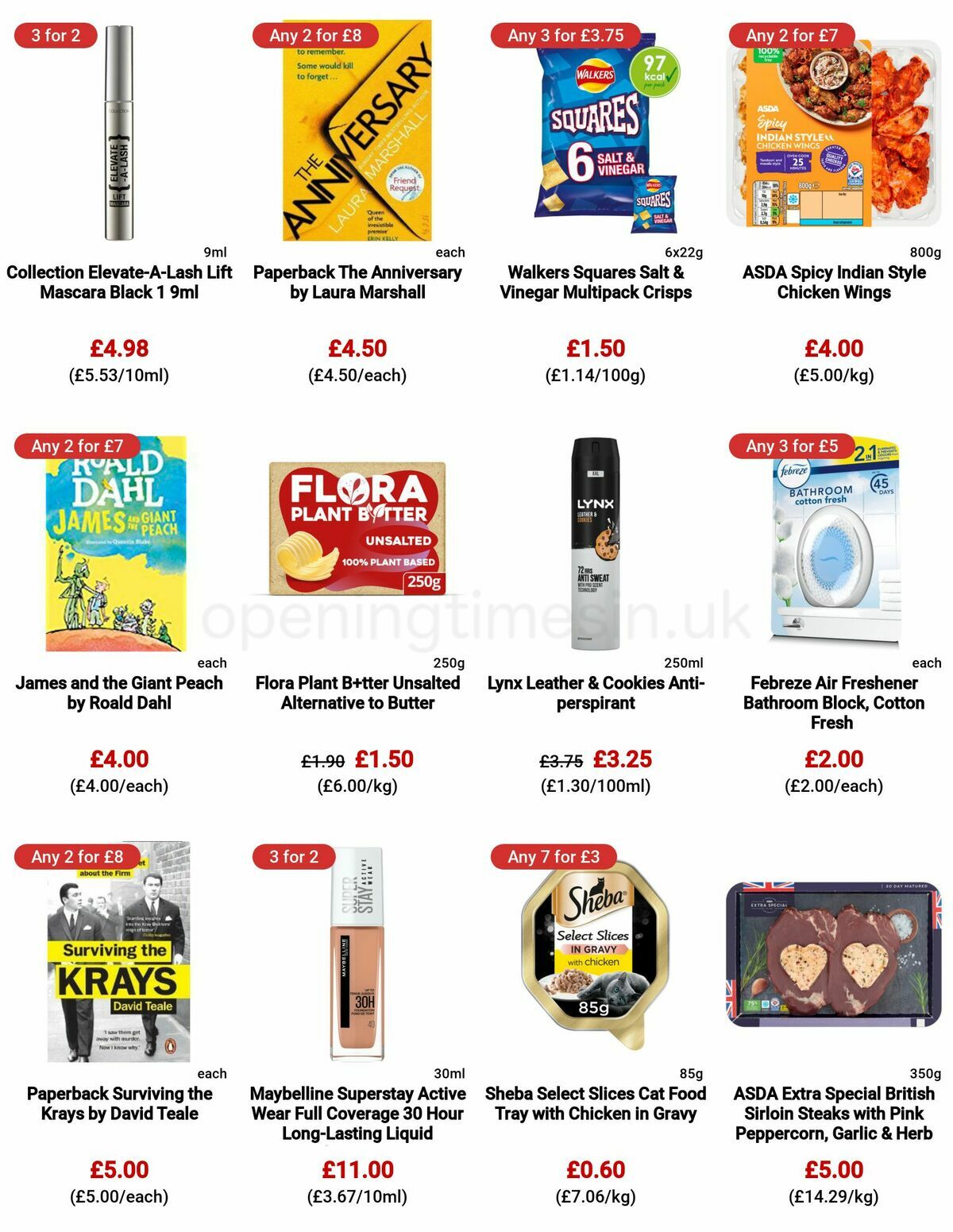 ASDA Offers from 15 April