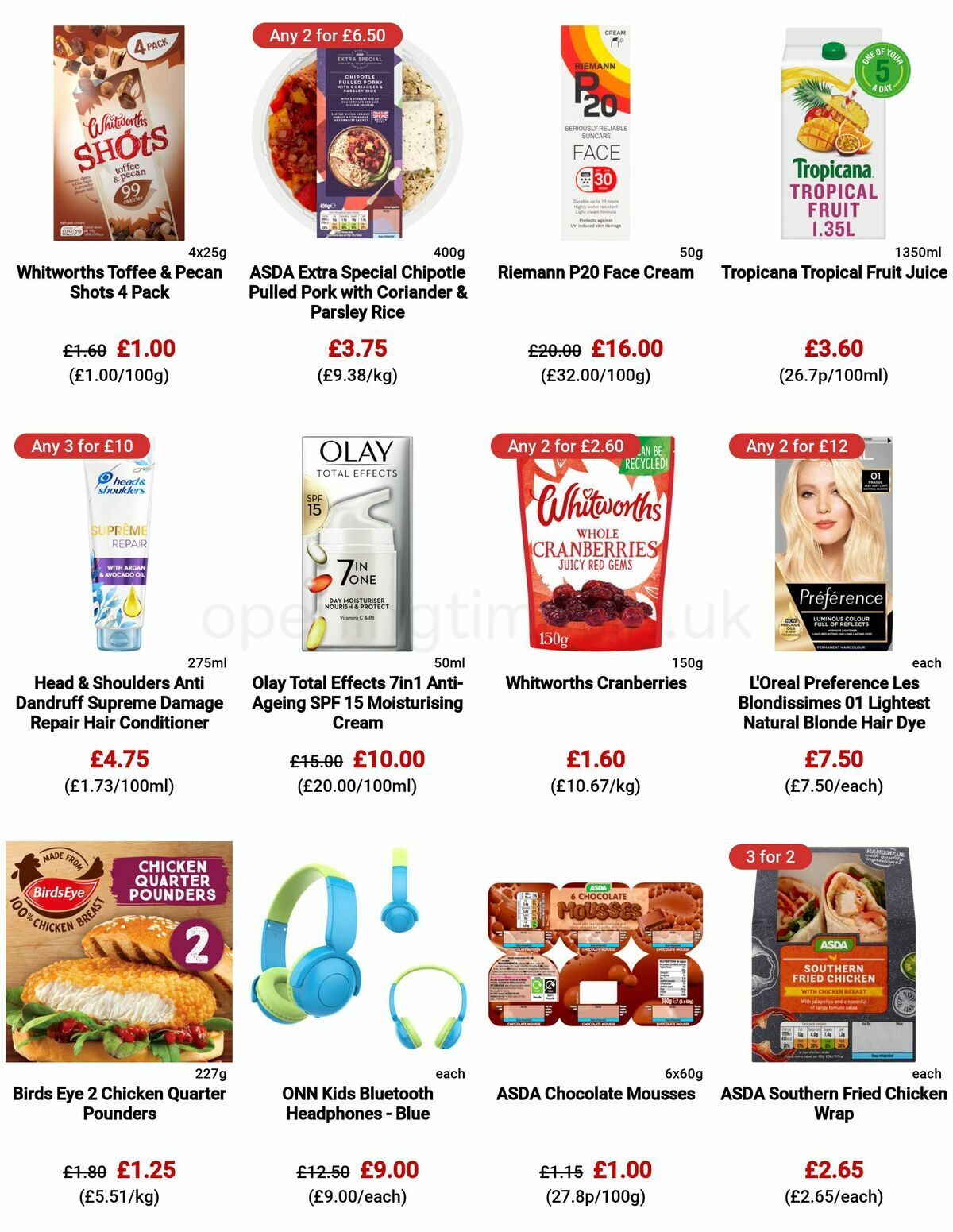ASDA Offers from 28 April