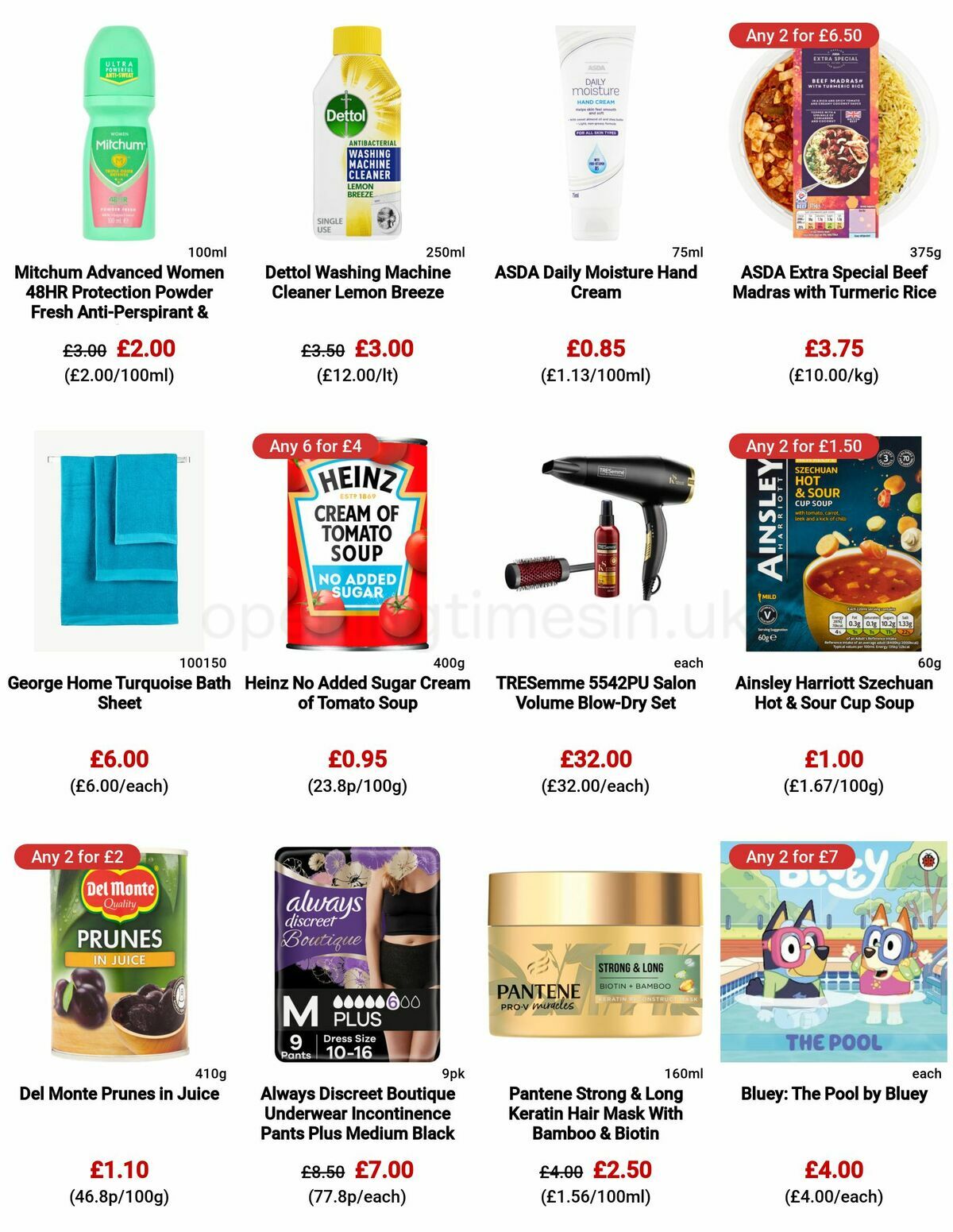 ASDA Offers from 28 April