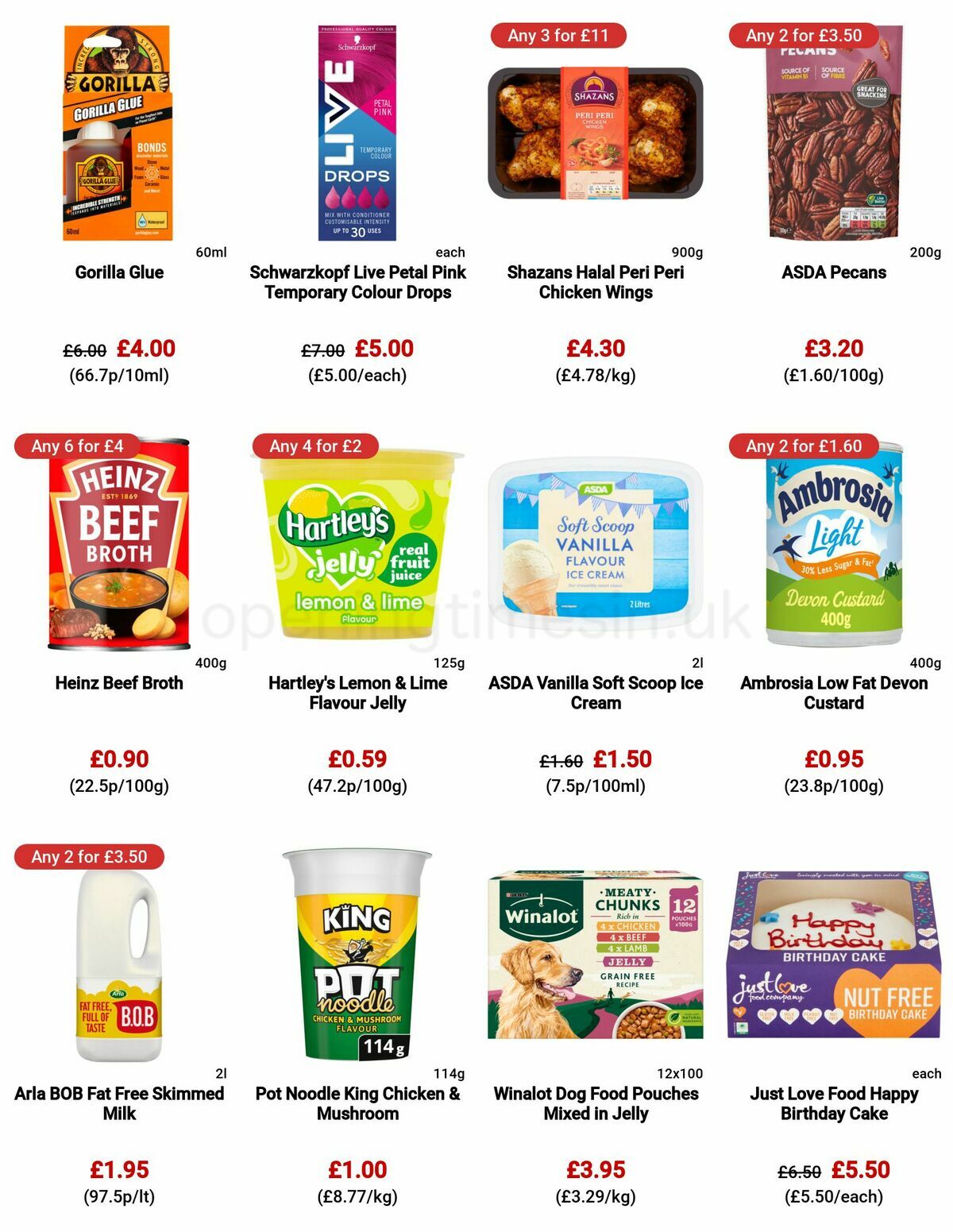 ASDA Offers from 13 May