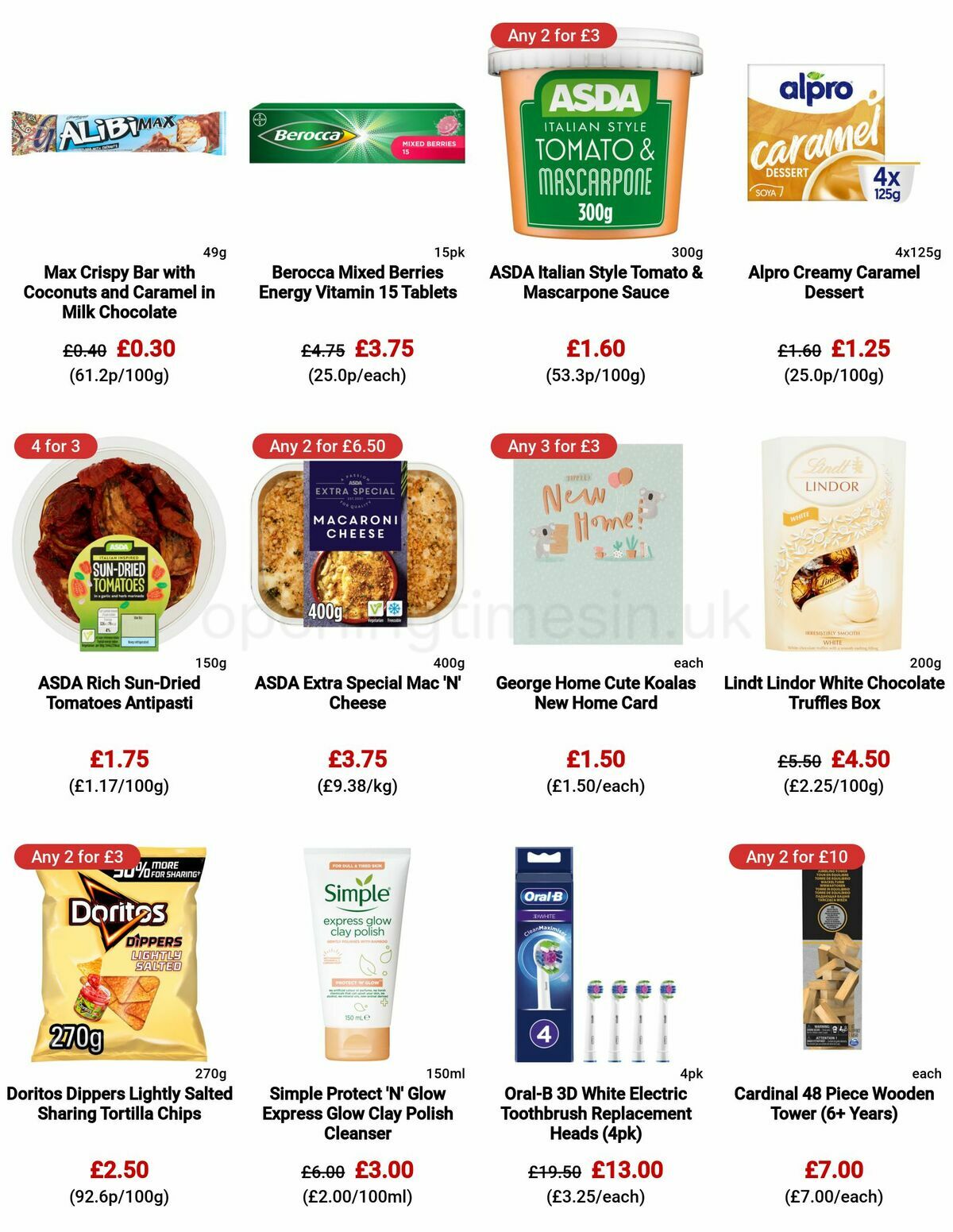 ASDA Offers from 10 June