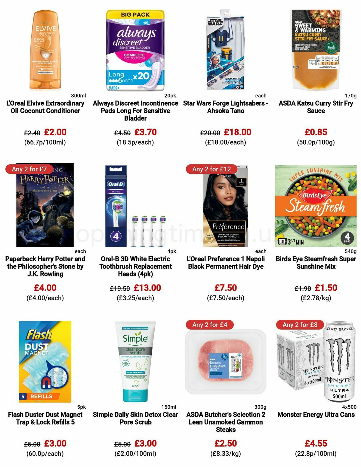 ASDA Offers from 10 June