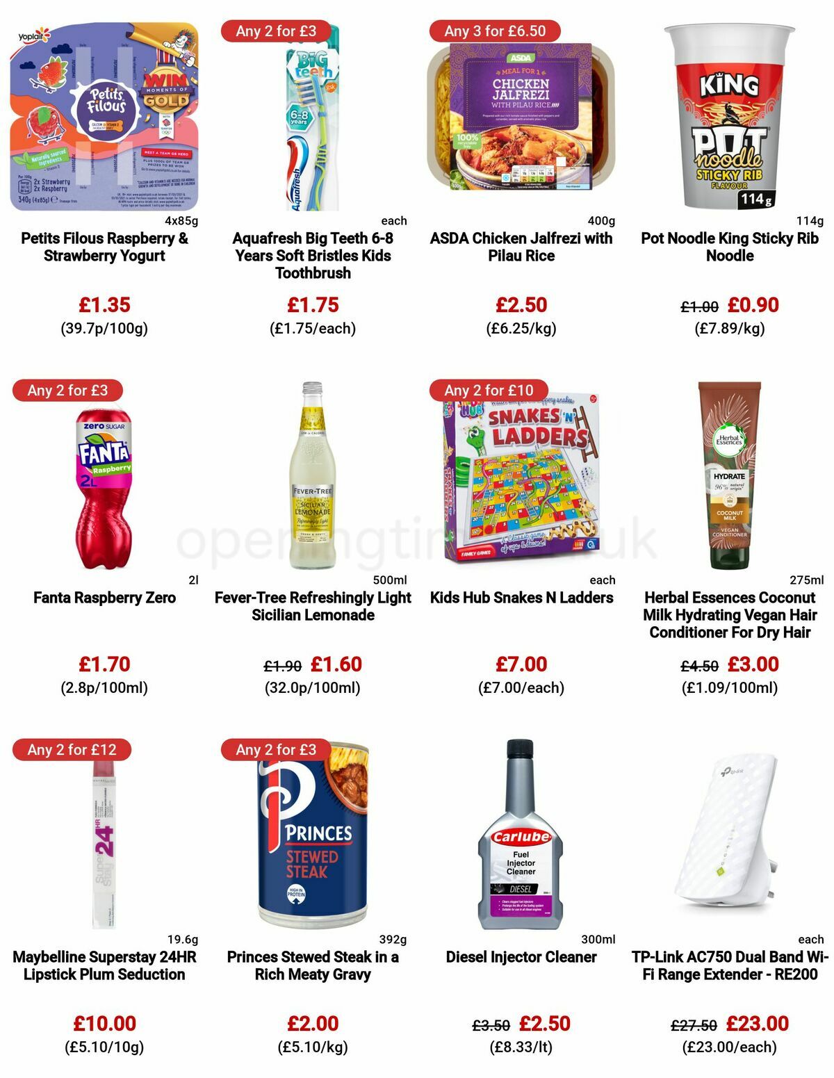 ASDA Offers from 10 June