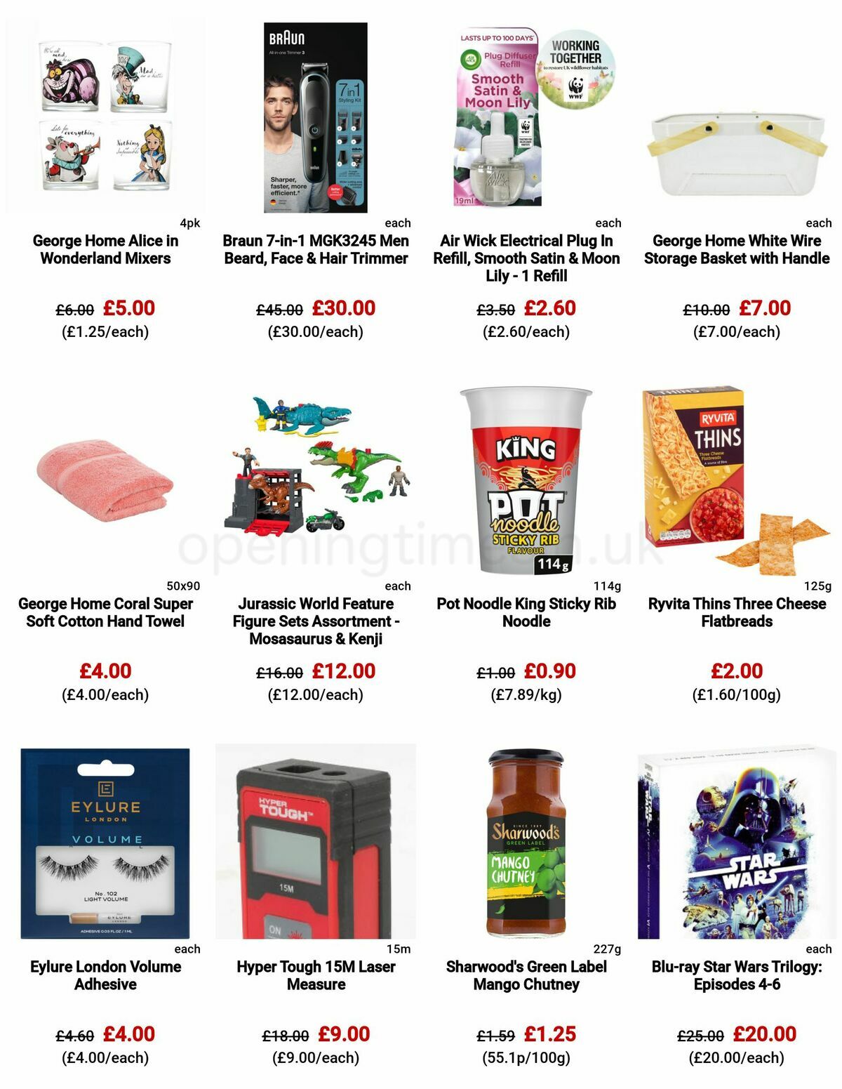 ASDA Offers from 17 June