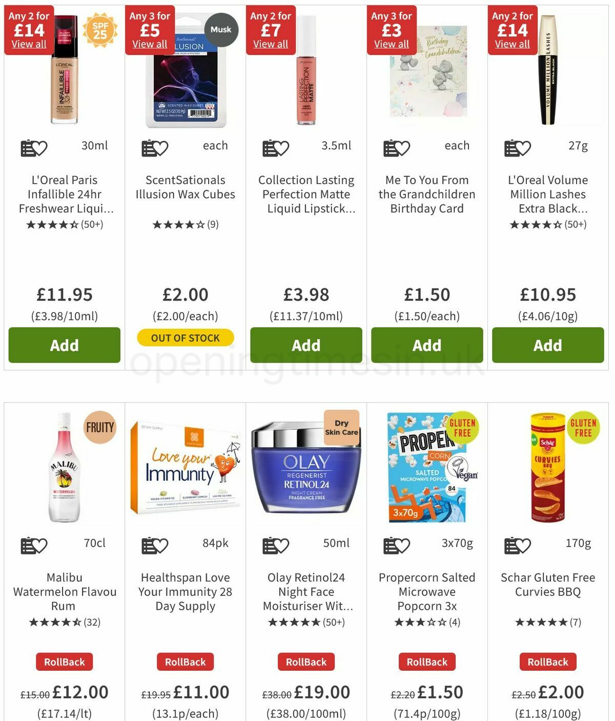 ASDA Offers from 14 October
