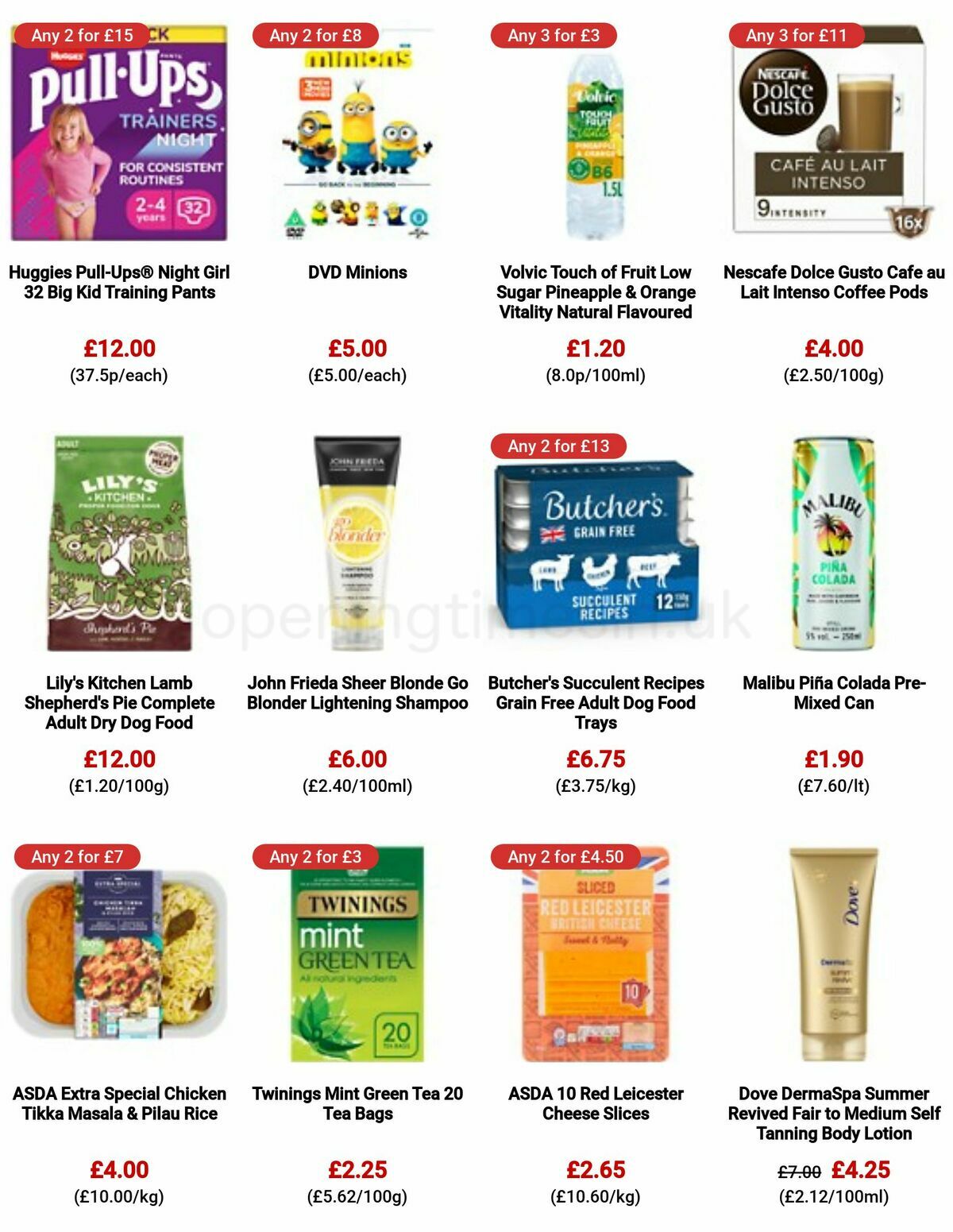 ASDA Offers from 28 October