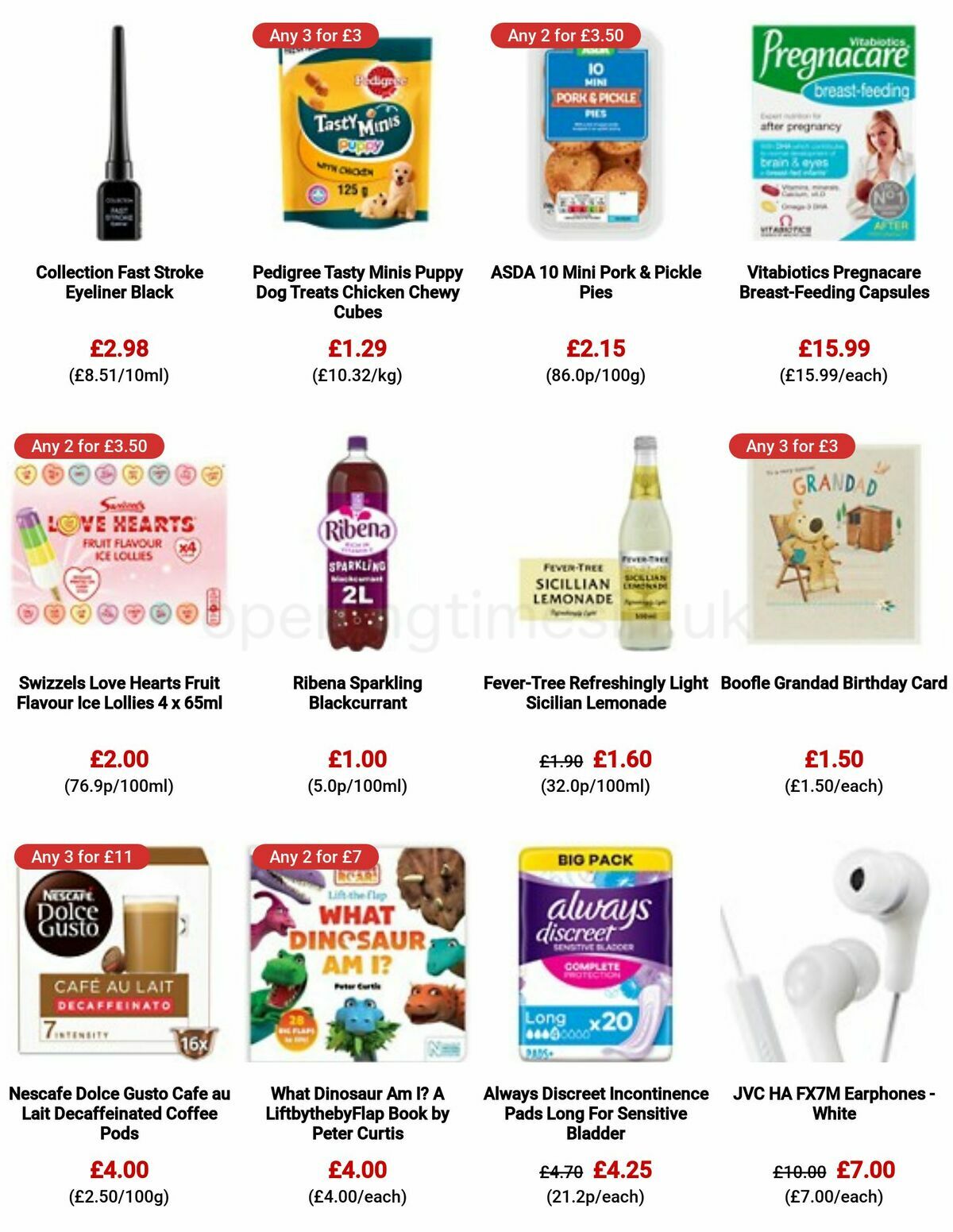 ASDA Offers from 11 November