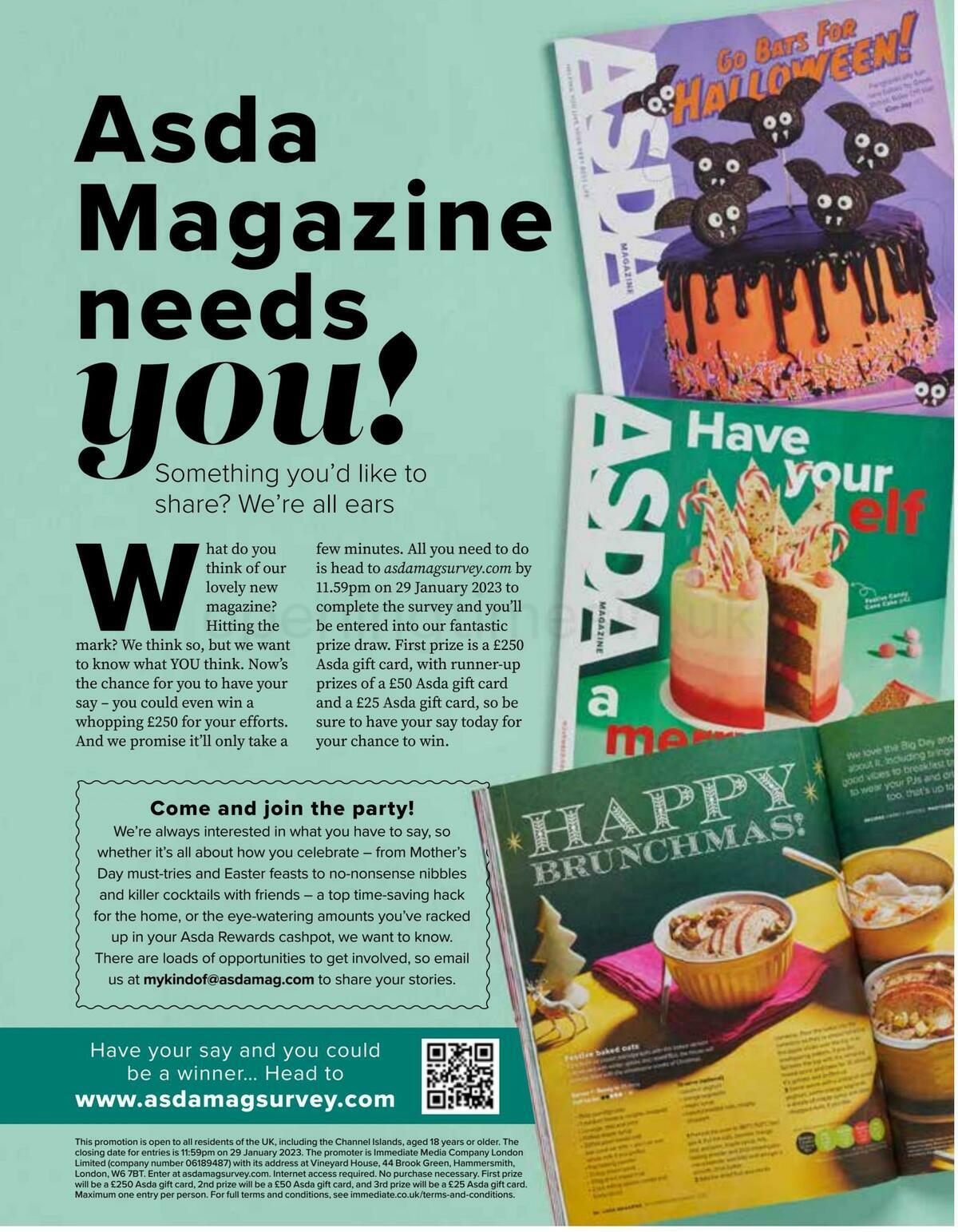 ASDA Magazine January Offers from 1 January