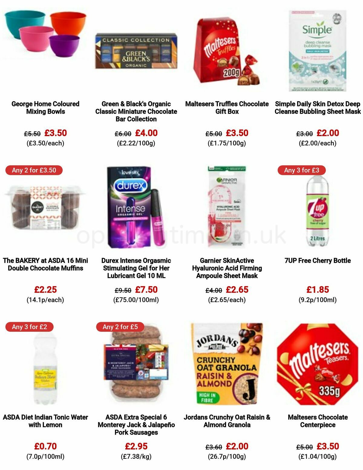 ASDA Valentine's Day Offers from 26 January