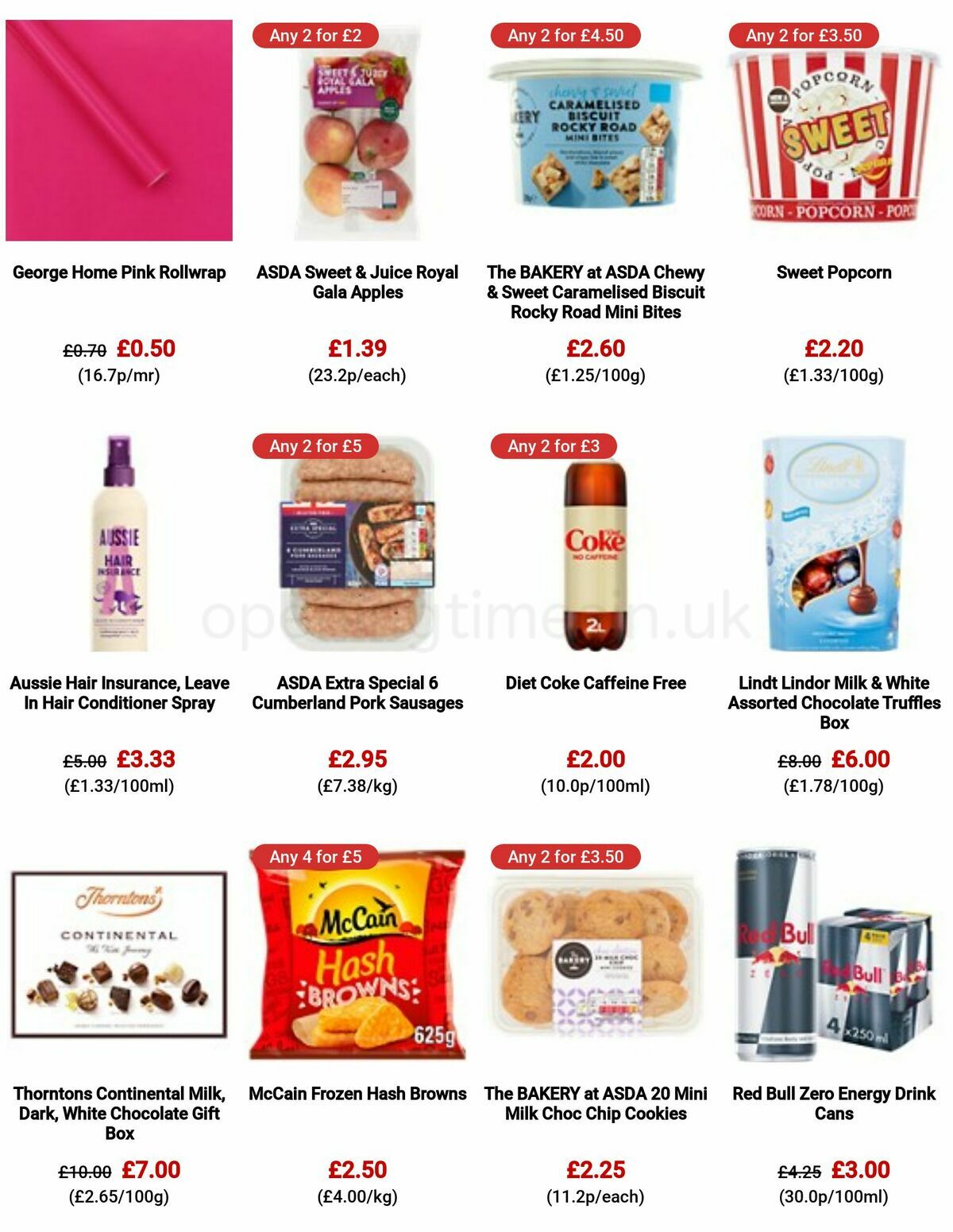 ASDA Valentine's Day Offers from 26 January