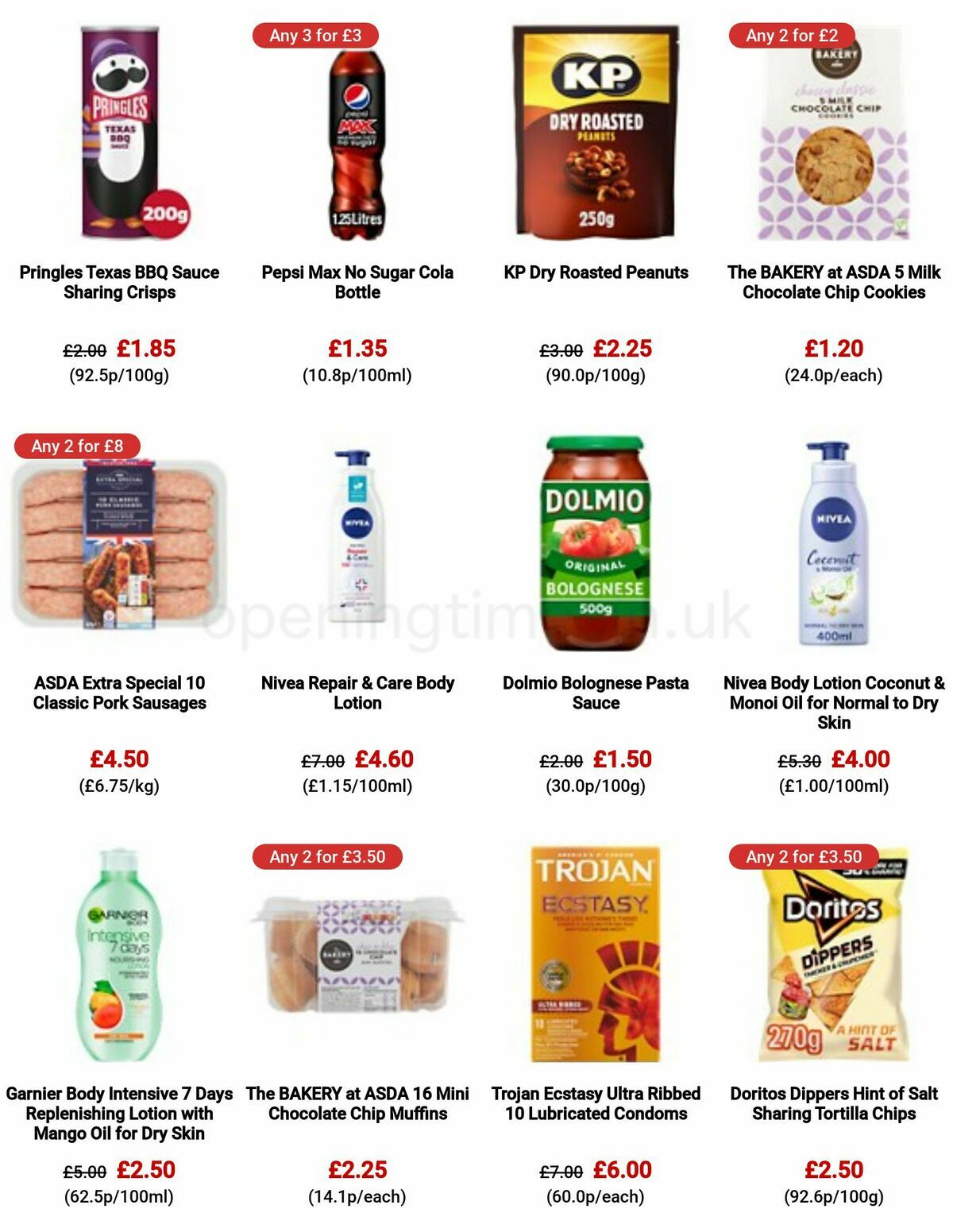 ASDA Valentine's Day Offers from 26 January