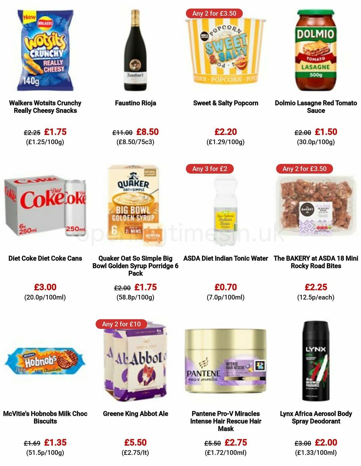 ASDA Valentine's Day Offers from 26 January